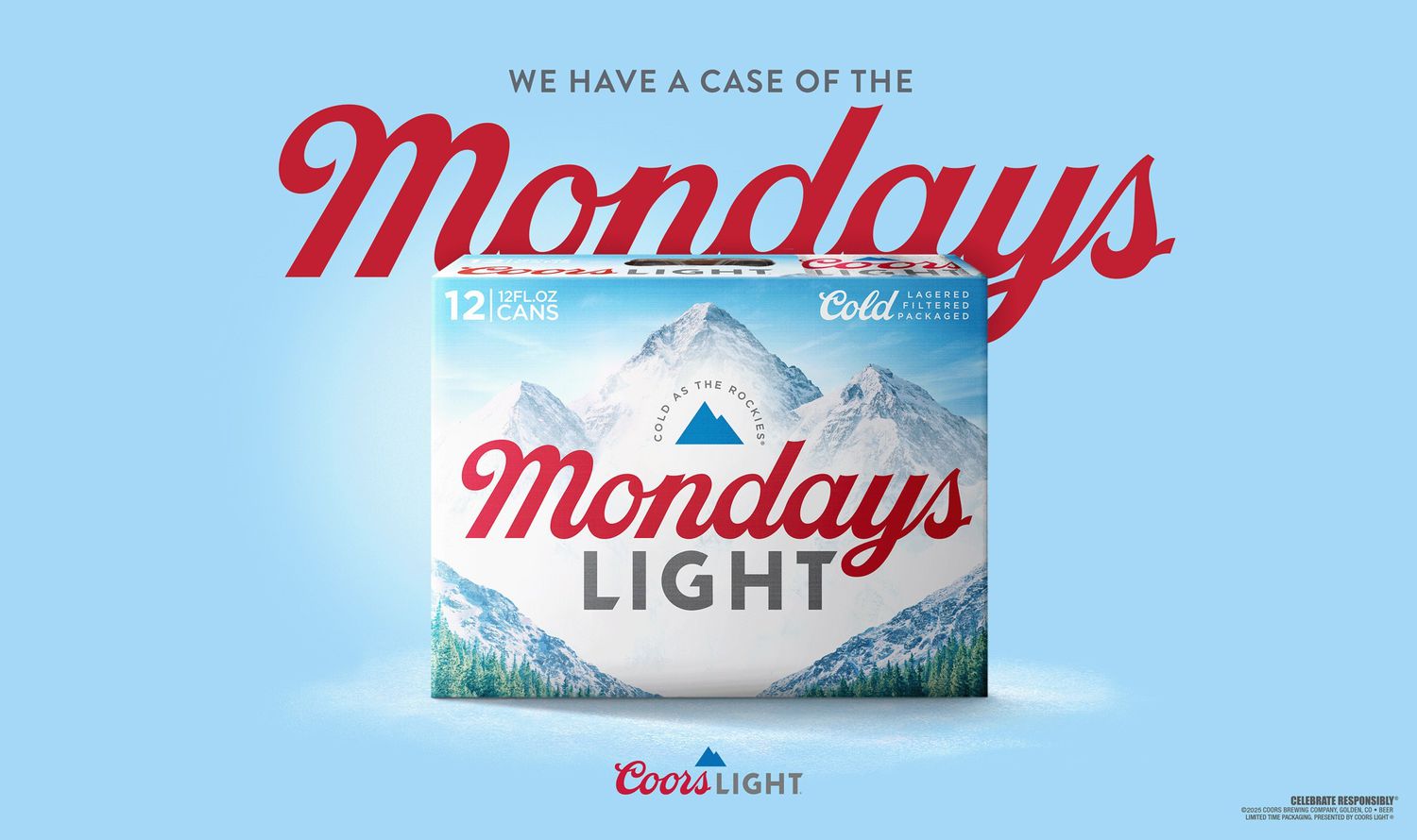 Coors Light 的“Mondays Light”促销活动消除了拼写错误