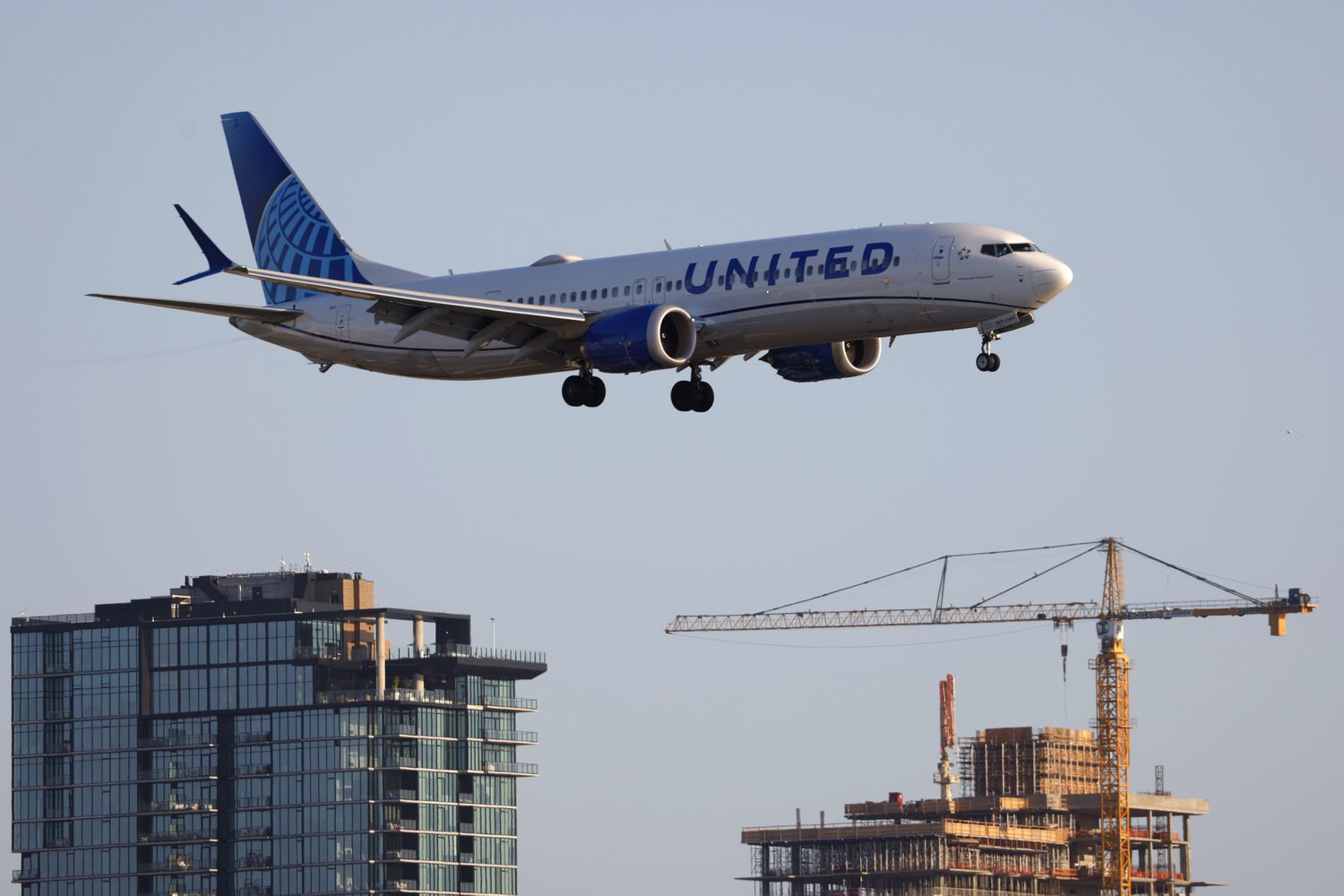 联合航空公司发现高级，国际产品的增长